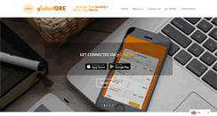 Desktop Screenshot of globalore.net